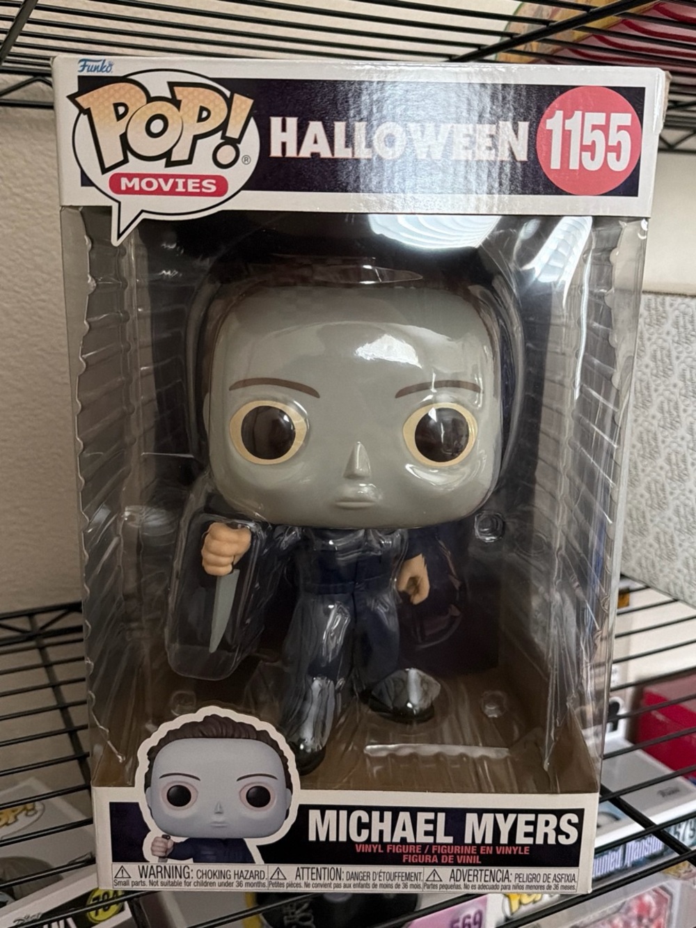 Funko Pop! Movies Michael Myers #1155 - Gray Masked Figure